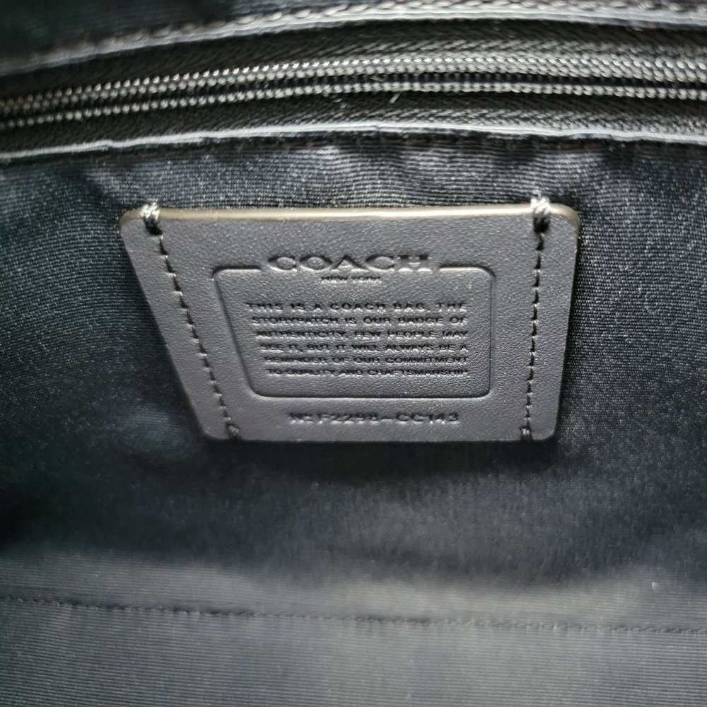 Coach Rowan Satchel CC143 Pacific Blue - Picture 7 of 8